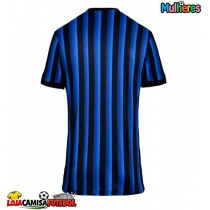 Camisa de Futebol Inter Milan Equipamento Principal Mulheres 2025-26 Manga Curta